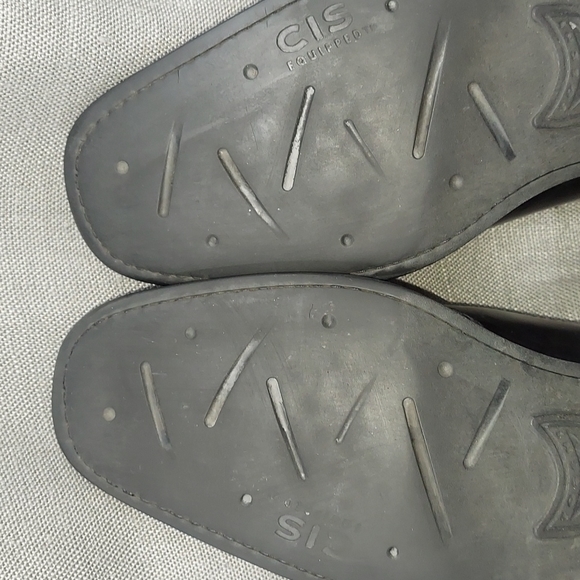 Toschi Black Leather Slip-on Loafer w/Carbonlite Insoles CIS Equipped Size 11 - Picture 12 of 16